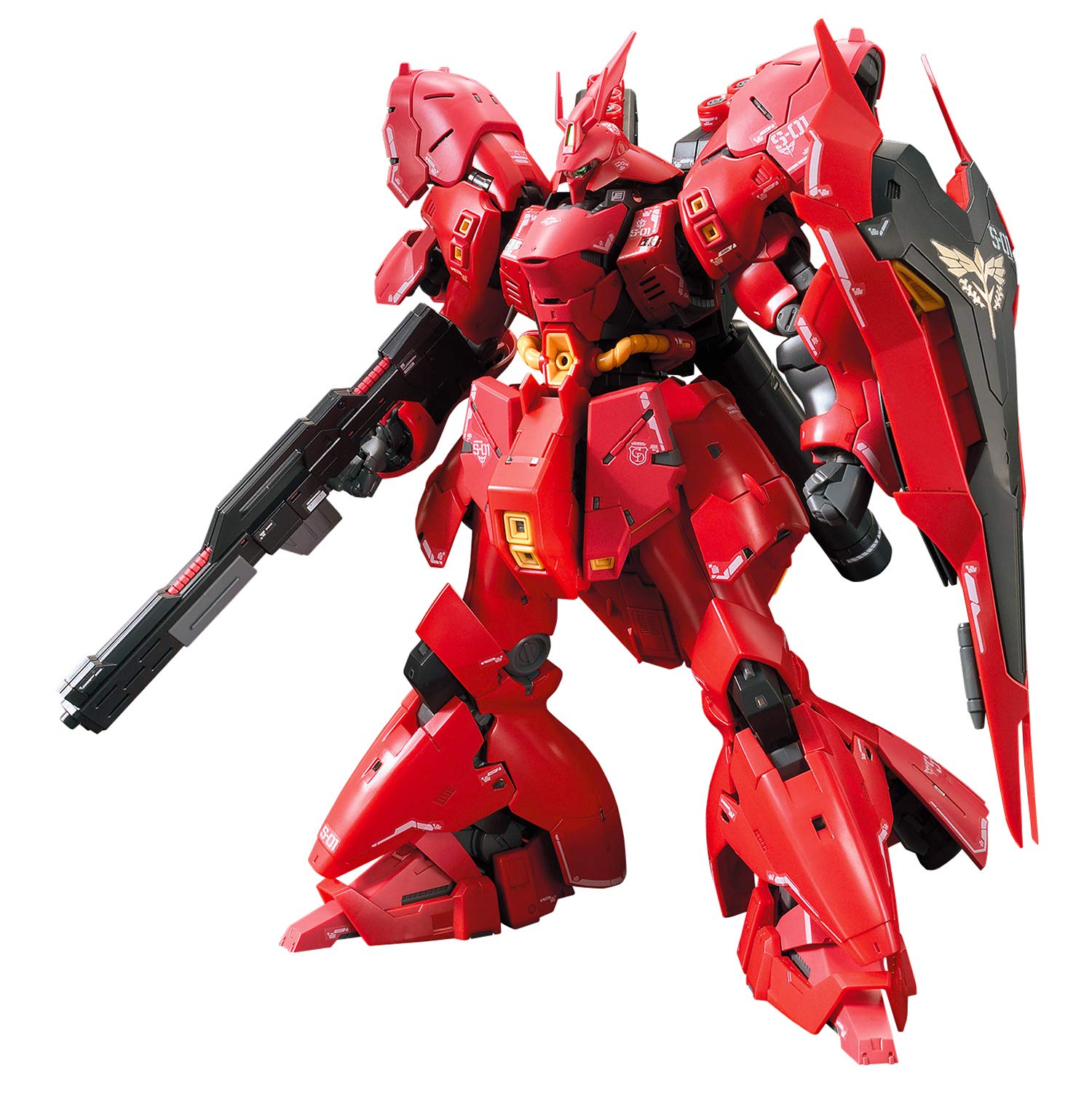 Bandai Hobby BAN230363 Char's Counterattack Sazabi RG 1/144 Model Kit, Red