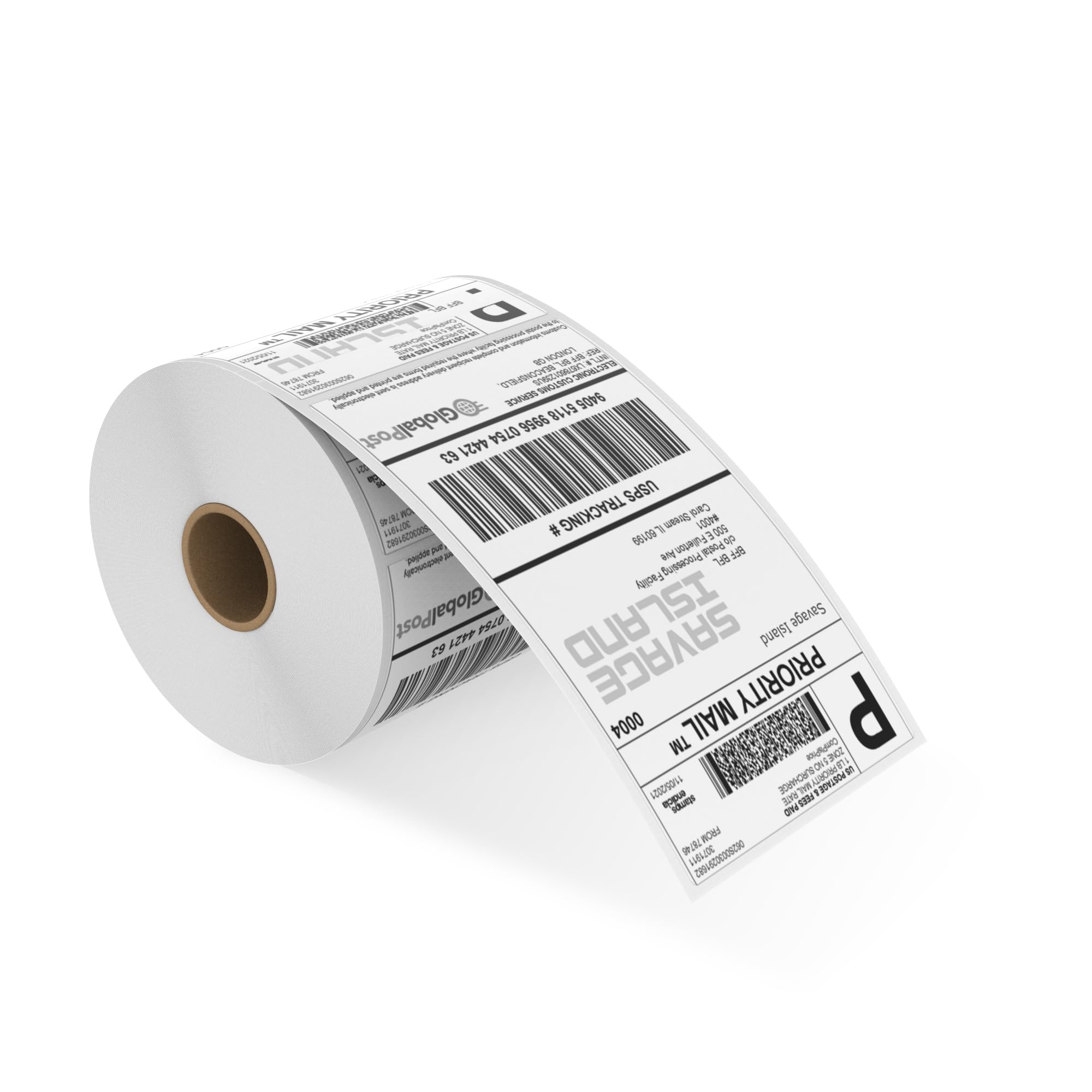 6x4 100x150mm Direct Thermal Shipping Labels (1 Roll - 250 Labels)