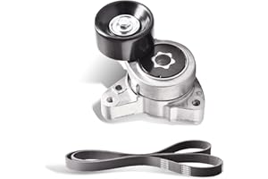 DUGIDALI Drive Belt Tensioner Kit Compatible for Honda CR-V Civic Accord Element, Compatible for Acura TSX CSX RDX ILX Replaces 31170-RAA-A01, 7PK1785, 31170-PNA-013