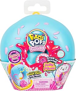 Pikmi Pops DoughMis Series Surprise Pack - 1pc Collectible Scented Medium Plush Toy in Medium Donut with Surprises