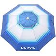 Nautica Strandschirm 7 Ft (2,1 M) – Extra Stabil Mit Sandanker, UPF 50+, Belüftet & Neigbar, Für Sonnenschutz Am Strand
