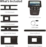 Magnasonic FS71 24MP Film Scanner 5" Display HDMI Super 8 35mm 126 110 Slides view 9