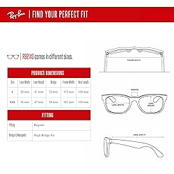Ray-Ban RB2140 WAYFARER 901/58 54M Black/Crystal