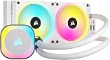 Corsair iCUE LINK H100i RGB 240mm AIO CPU Cooler White