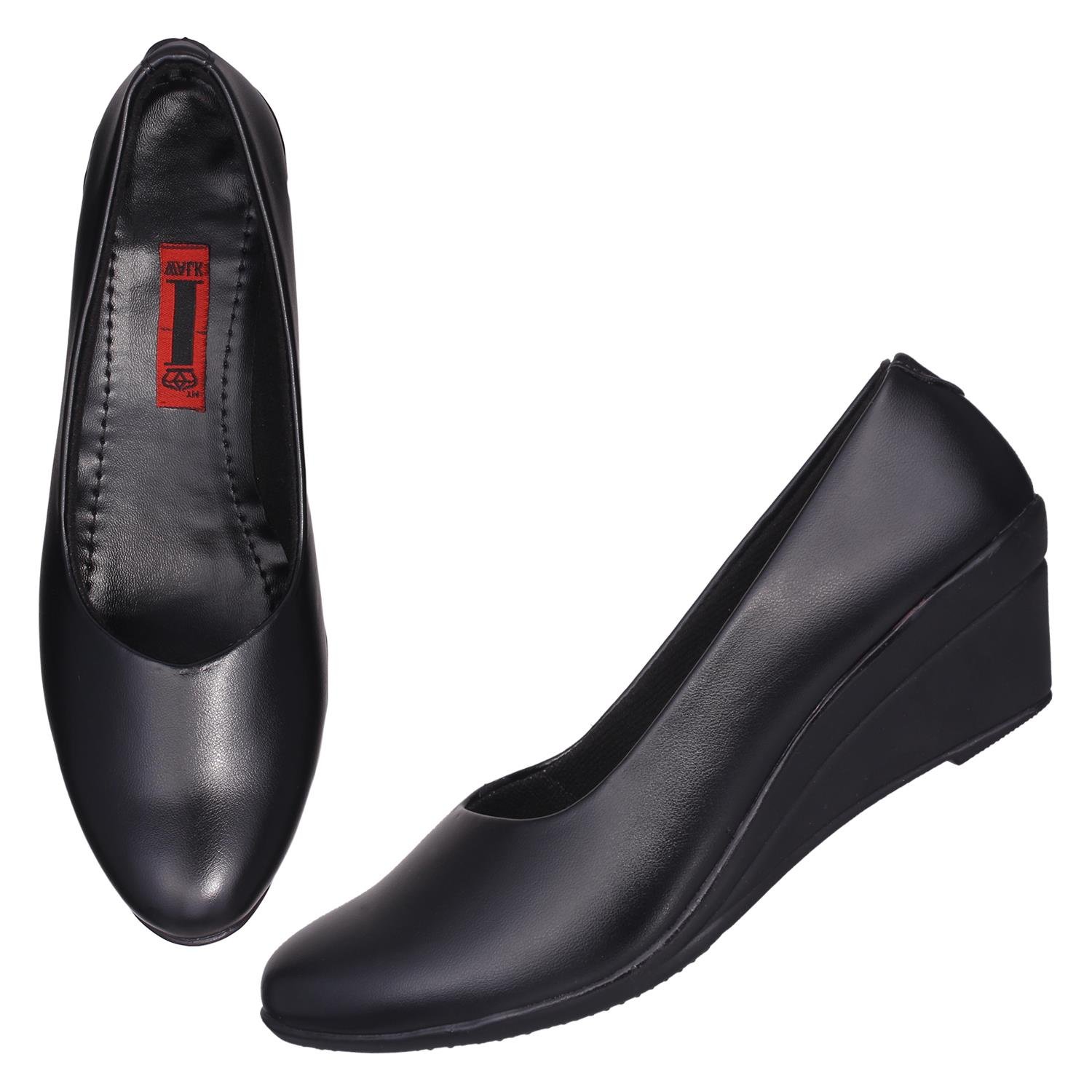 1 walk women's synthetic leather bellies (black)