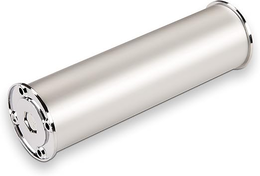 Möbelfuß Aluminium Fuß Höhenverstellbar 180 mm Silber Ø 50 mm von SO
