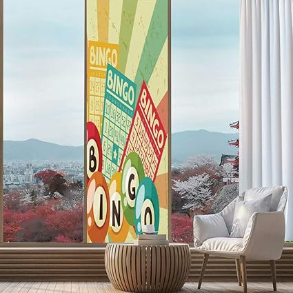 Amazon Com Yoliyana Decorative Privacy Window Film Vintage