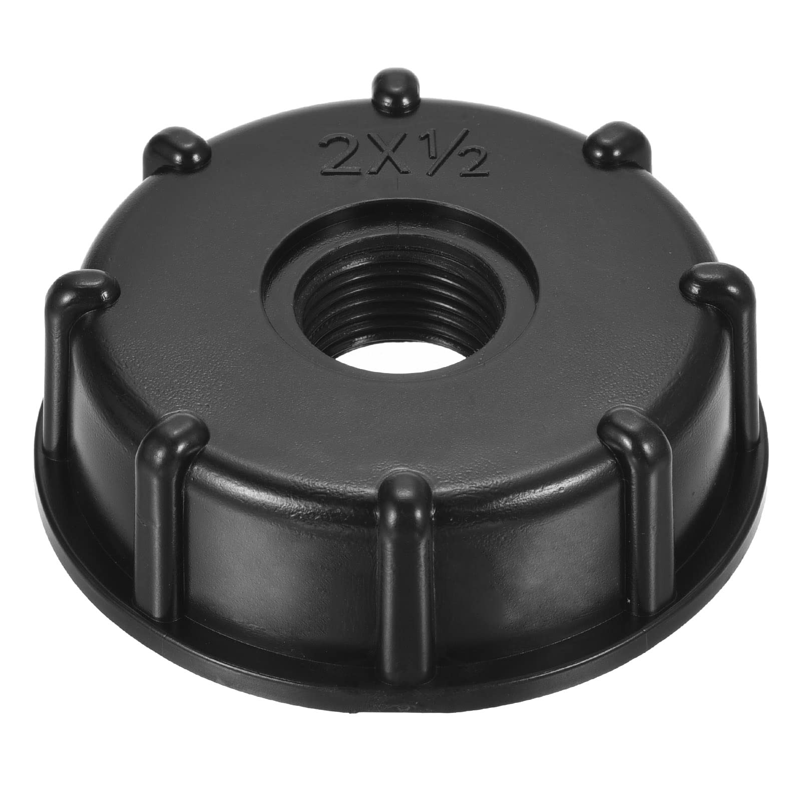 PATIKIL IBC Tote Adapter 60mm Coarse Thread 1/2" Outlet, 275-330 Gallon Drain Plug Connector for Water Tank Garden Hose — image 1