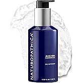Naturopathica Aloe Vera Cleansing Gel, Facial Cleanser with Aloe Vera and Lavender, Clarifying Face Wash for Men and Women, 4.73 fl oz