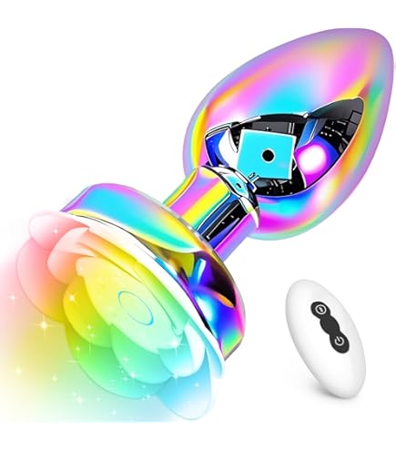 Amazon.com: Glow-in-The-Dark Glass Anal Plug
