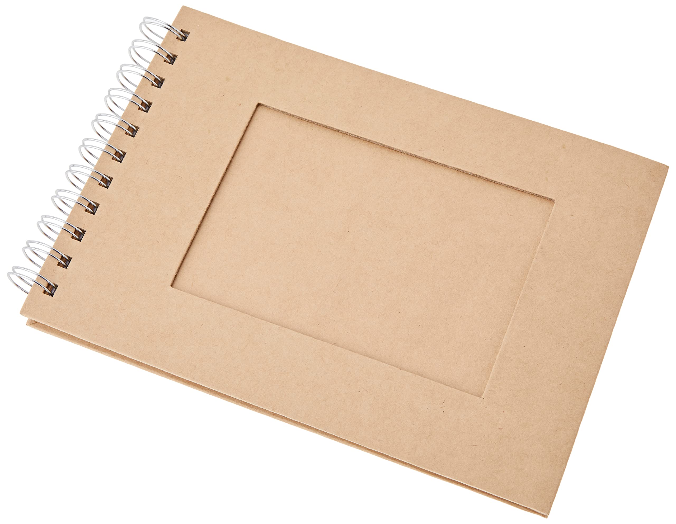 Rayher Hobby 8169200 Spiral Photo Album Mount Natural Landscape DIN A5 30 Sheets 200 g/m2