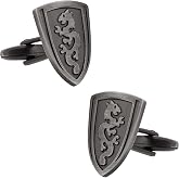 Cuff-Daddy Dragon Shield Cufflinks with Presentation Box