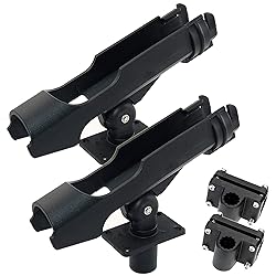 Power Lock Rod Holder with 2 Side Mounts Adjustable