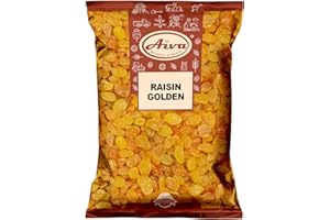 AIVA WE BELIEVE IN QUALITY Aiva Golden California Raisins (1 LB) – Naturally Sweet Dried Fruit for Snacking, Baking, and Cooking