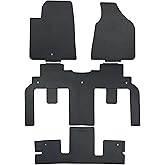 Custom-fit 2009-2017 Chevy Traverse Floor mats /2008-2017 Buick Enclave /2007-2010 Saturn Outlook/2007-2016 GMC Acadia/2017 GMC Acadia Lmtd (Old Body Style) (2nd Row Bench Seat) Floor Liners
