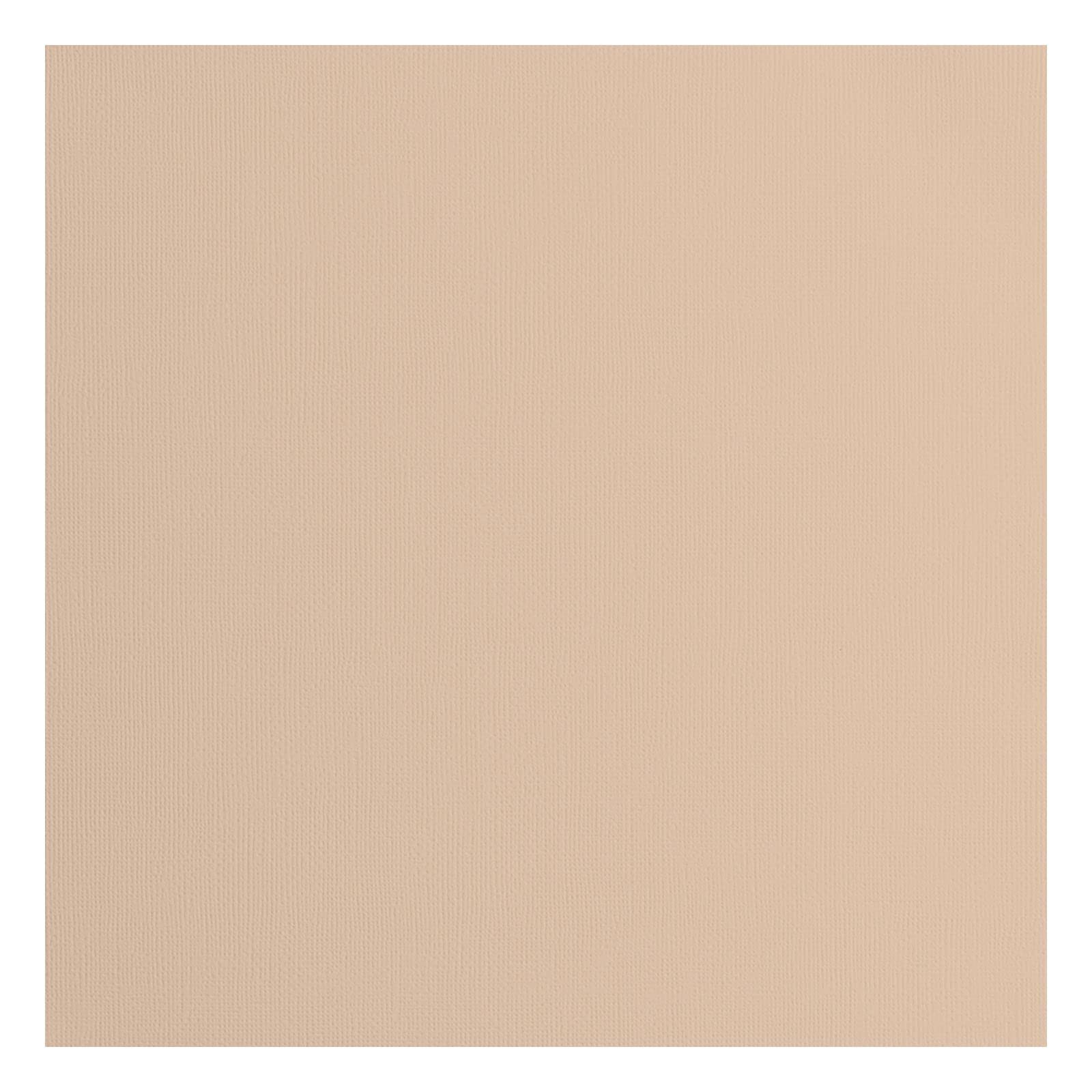Florence Cardstock Textured - Coloured Card Making Supplies 12 x 12 inch - Beige - 20 Sheets - Coloured Paper for Scrapbooking, Card Making, Die Cutting and Paper Crafts - 216 GSM - Parchment