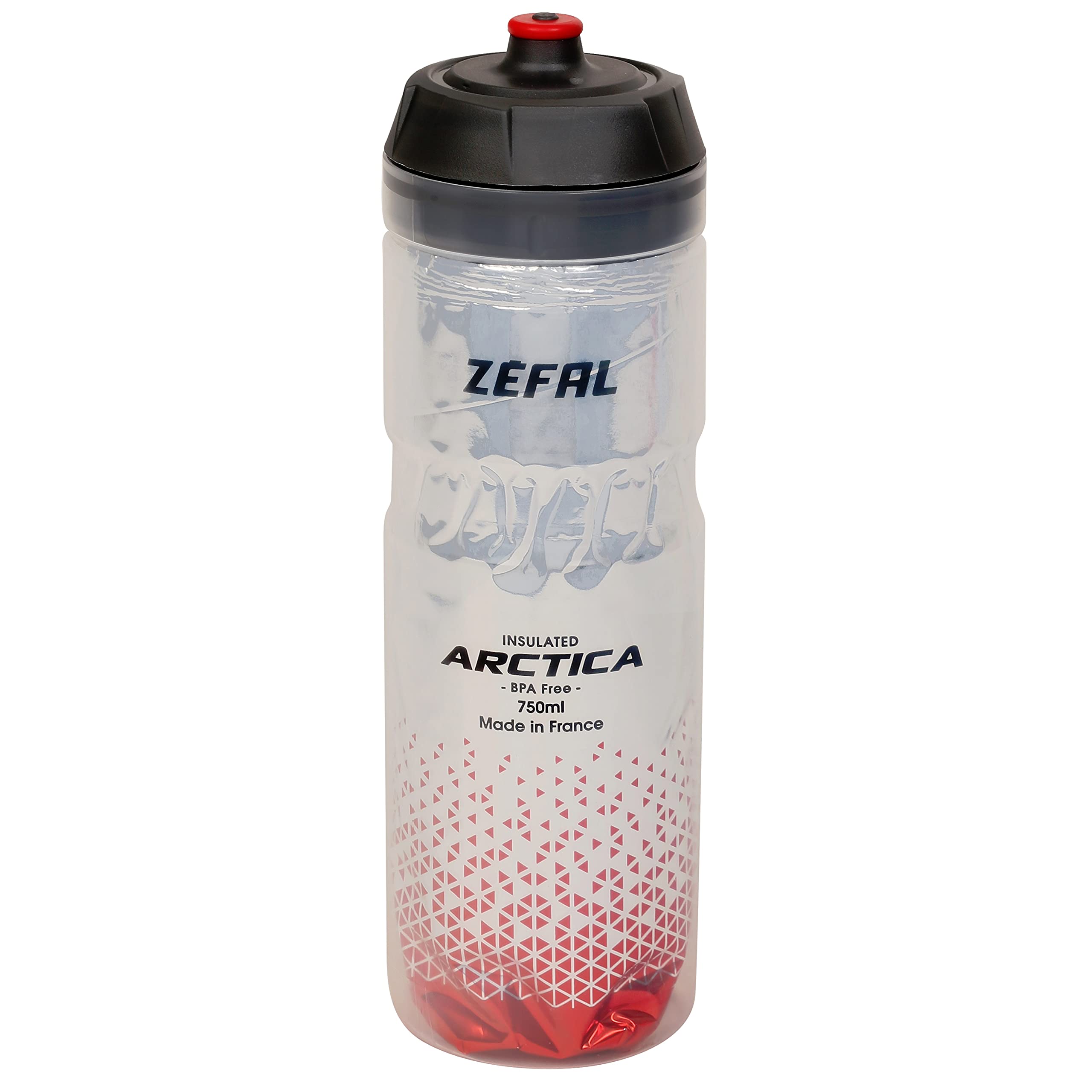 Arctica - Bicycle Bottle 750 ml - Insulated Bicycle Bottle - Odorless and Waterproof - BPA-Free Sport Bottle, Red — image 1