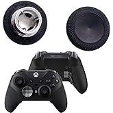 Deal4GO 2-Pack Short Concave Magnetic Analog Thumbstick Set Replacement for Xbox One Elite 2 Controller Standard Thumb Sticks Black (NOT FIT Elite 1698)