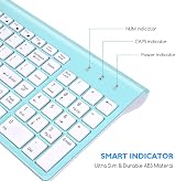Cimetech Wireless Keyboard Mouse Combo 2.4G Ultra Slim Silent USB Receiver view 4