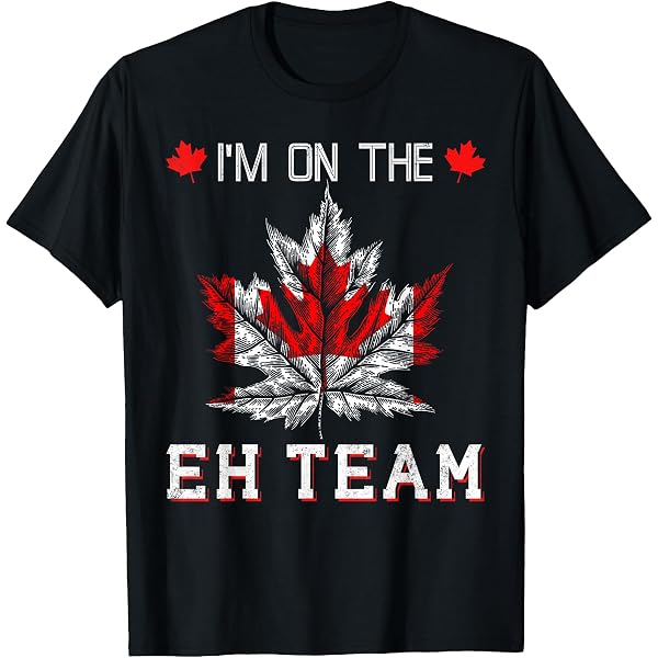 Eh Team Canada Shirt On The Eh Team Canadian T-Shirt - Maple Leaf Canada Day Kids Shirt Maple Leaf Canadian Pride