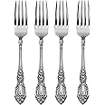 Oneida Wordsworth Set of 4 Dinner Forks, Silver