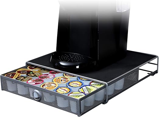 Amazon Com Smart Design Coffee Pod Drawer 36 K Cups W Handle