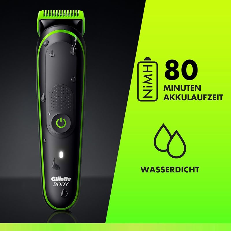 Labs i3 Body + Intimate Trimmer Herren, Schwarz/Grün — Foto 5 von 8
