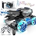4DRC Y1 RC Truck That Shoots, Drift Gesture Car, Rc Crawler Scale Water Bullet Shooting,All Terrain 4WD Battle Stunt Car with 360°Rotating, Lights Music for Birthday Gifts Kids Age 7 8 9 10 11 yr