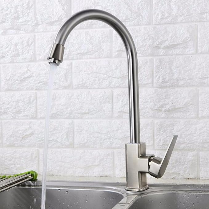 grifo de cocina Trefilado De Alambre Cuadrado Grifo De La Cocina De