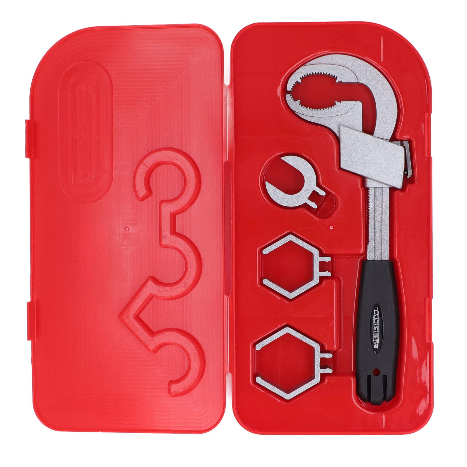 Multifunctional Adjustable Bathroom Wrench for Faucet Valve Repair & Shower Head Disassembly, Plumbing Spanner Tool for Pipe Connection