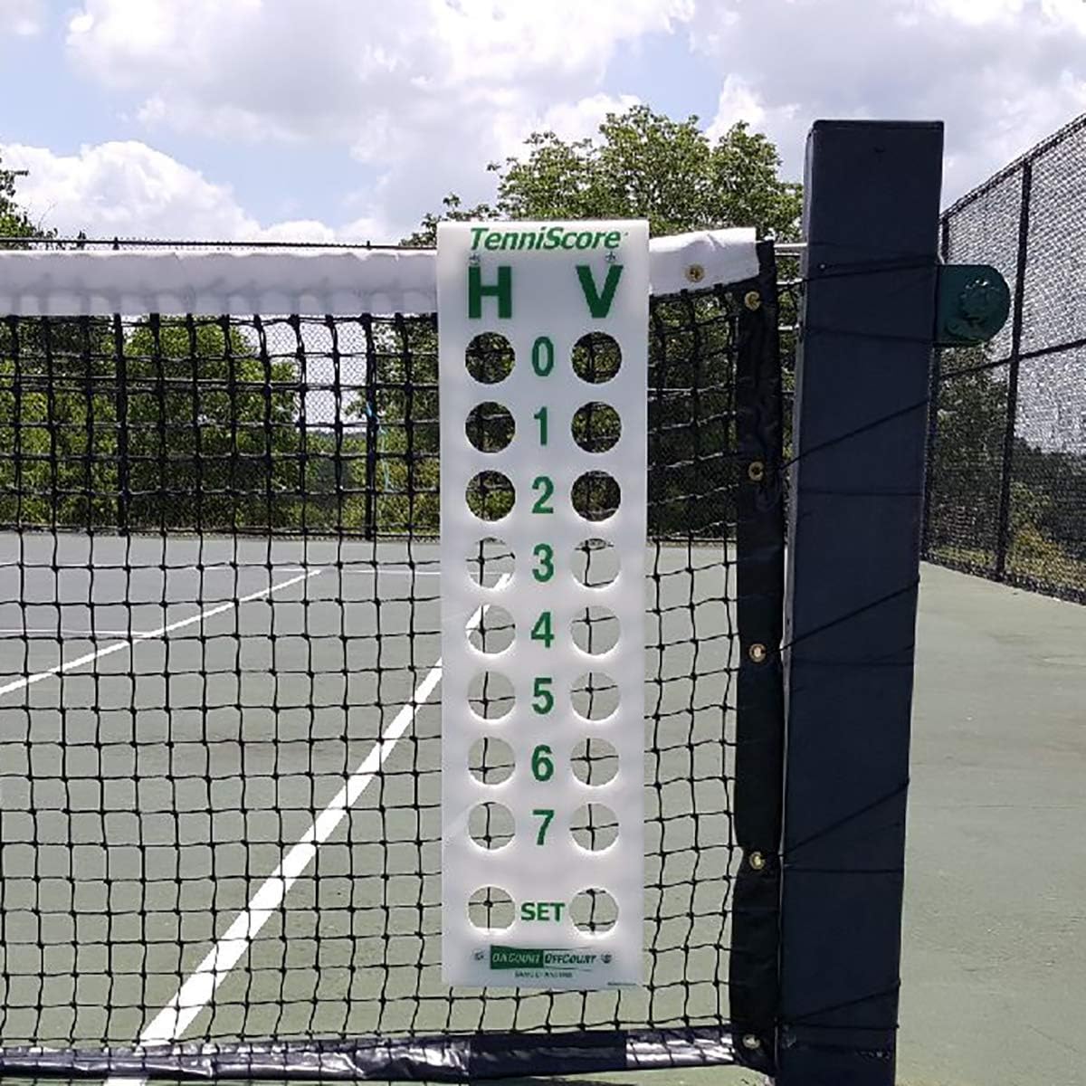 Oncourt Offcourt TenniScore Portable Tennis Score Keeper Tennis