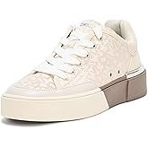 DKNY Womens Bradley Logo Platform Lace Up Sneaker