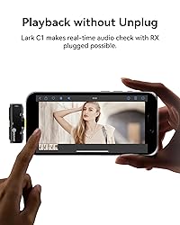 Hollyland Lark C1 Wireless Lavalier Microphone for