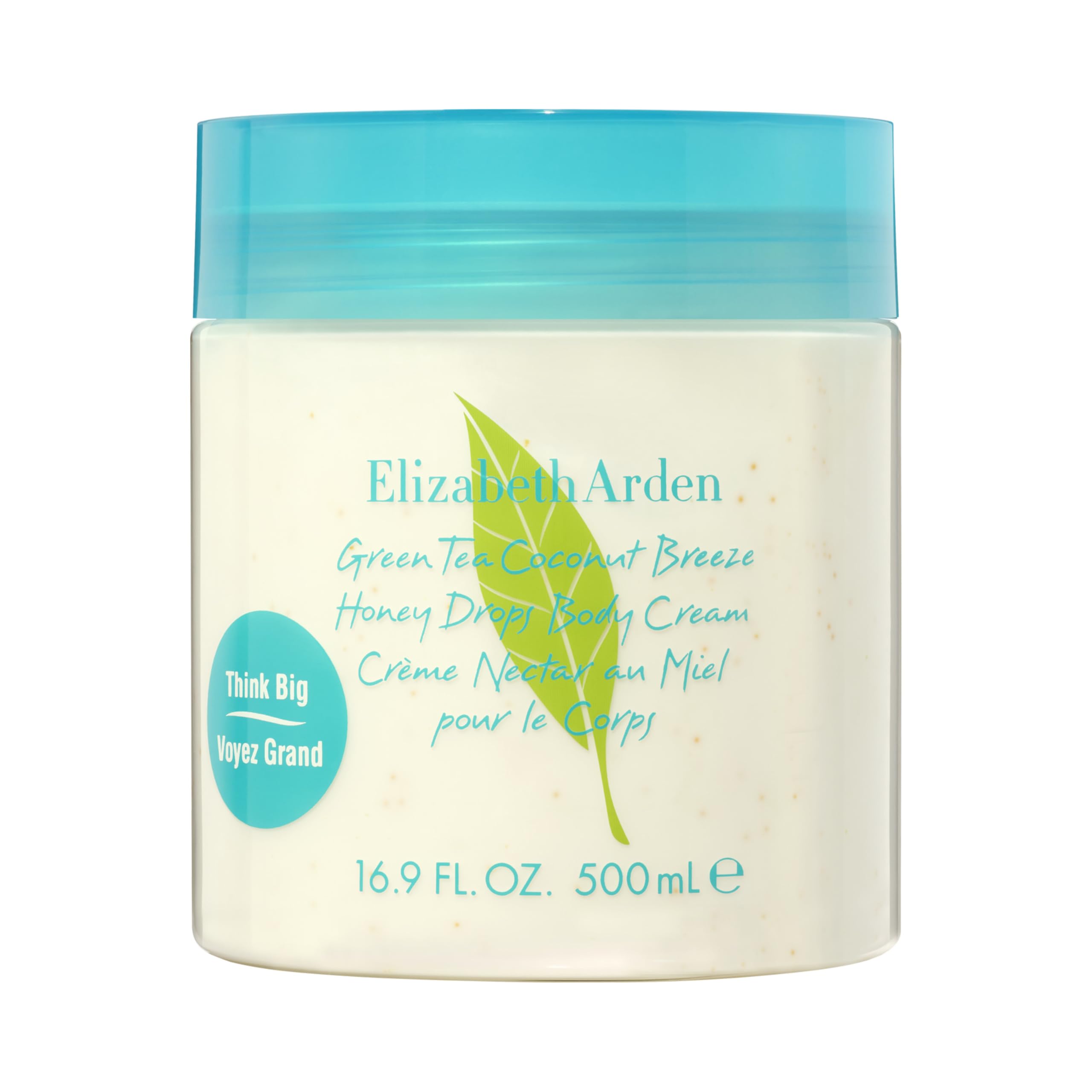 Elizabeth Arden Green Tea Coconut Breeze Honey Drops Body Cream (500ml) Citrus, Floral & Fruity Fragrance, Hydrating Perfumed Body Cream for Women