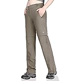 Outdoor Ventures Women's Convertible Pants, Quick Dry Hiking Zip-Off Pants, Stretch Lightweight Cargo Pants