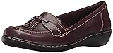 CLARKS Women's Ashland Bubble Burgundy Patent