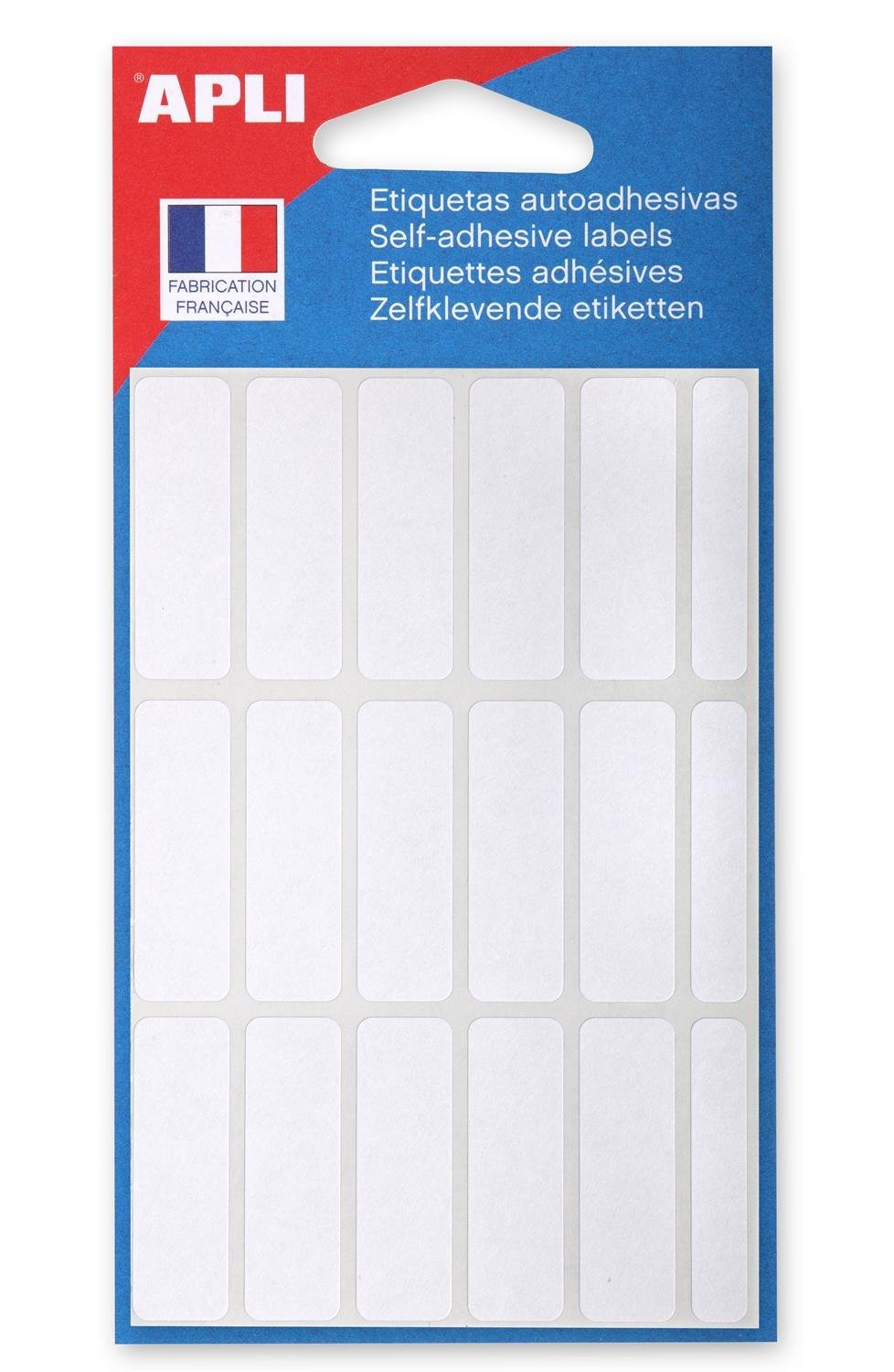 APLI 111944 Pack of 105 White Labels 12 x 38 mm