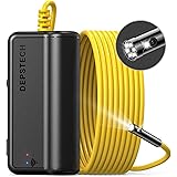 DEPSTECH Dual Lens Wireless Endoscope, 1080P Scope Camera with 7 LED Lights, 0.31In Lens Video HD Inspection Camera, Zoom Wat
