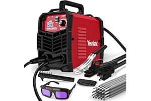 YesRight Mini Stick Welder, 200A Portable Welding Machine with 20PCS Rods & Welding Googles, Small Welder Machine 110V with I