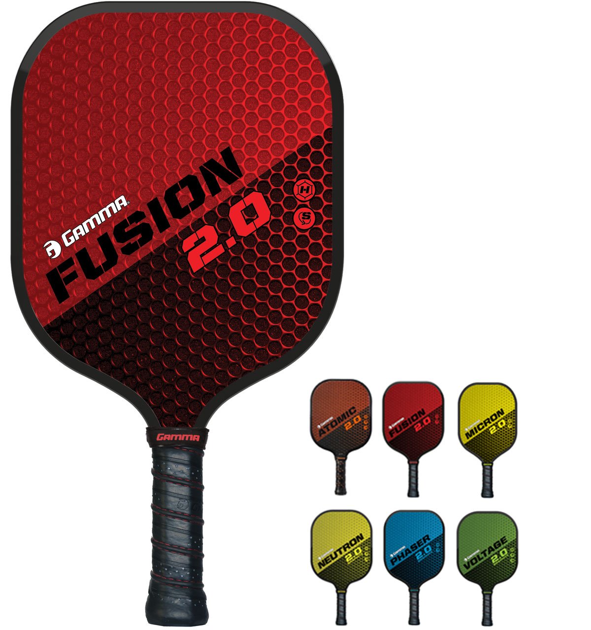 GAMMA Sports 2.0 Pickleball Paddles Fusion 2.0 Pickleball Rackets