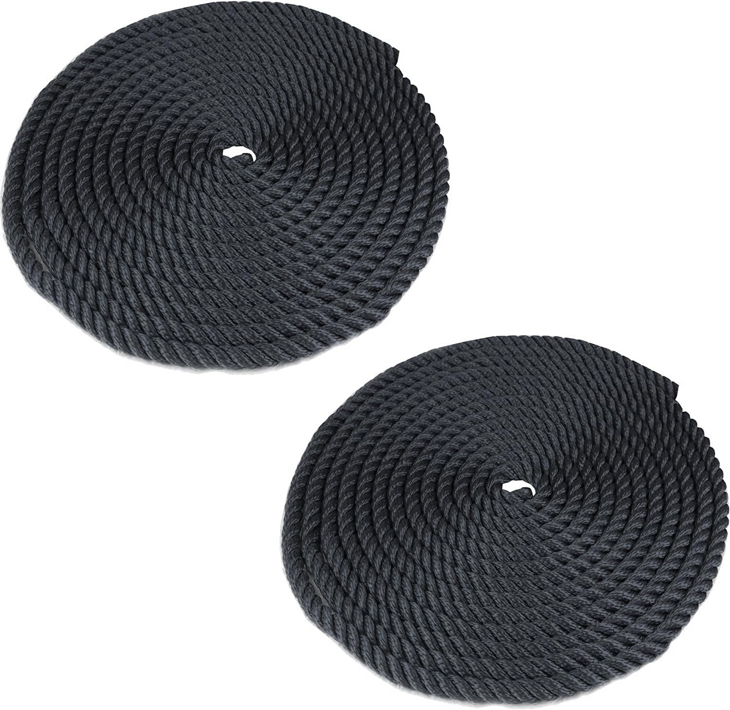 Savage Island 2 x 14mm Docking Boat Yacht Lines Mooring Sailing Rope - Heatsealed Both Ends