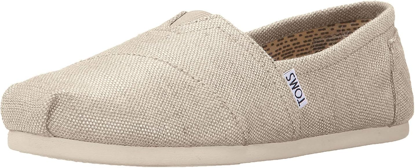 toms metallic slip on