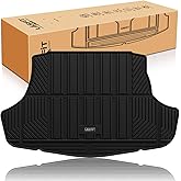 LASFIT Trunk Mat for Toyota Camry 2018-2026 & for Toyota Avalon 2019-2022, All Weather TPE Custom Fit Easy Clean Trunk Liner for Camry 2018-2025 Hybrid/L/LE/SE/TRD/XLE/XSE, Black