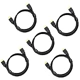 CENTROPOWER 4K HDMI Cable 6 ft 5-Pack - 18Gbps High