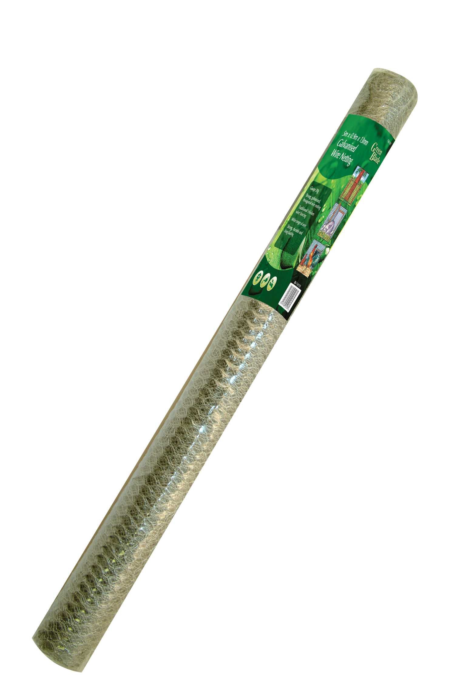 Green Blade BB-CW103 5 x 0.9m Galvanized Wire Netting with 13mm Mesh