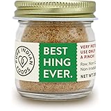 Pure Indian Foods Best Hing Ever (Asafoetida Powder), 20g Glass Bottle - Green Label - Indian Spice for Garlic & Onion Substi