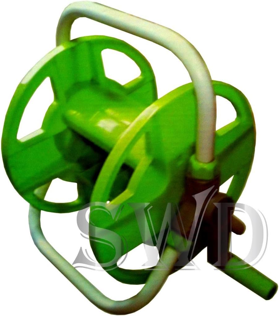 Lightweight Portable Garden Hose Pipe Reel Winder Wheel 26cm dia Anti