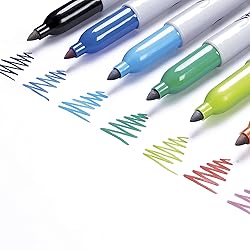 Sharpie Color Burst Permanent Markers, Fine
