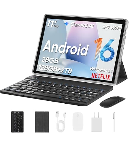 Amazon.com : Android 14 Tablet, 11 inch Tablets Octa-Core, Tablet