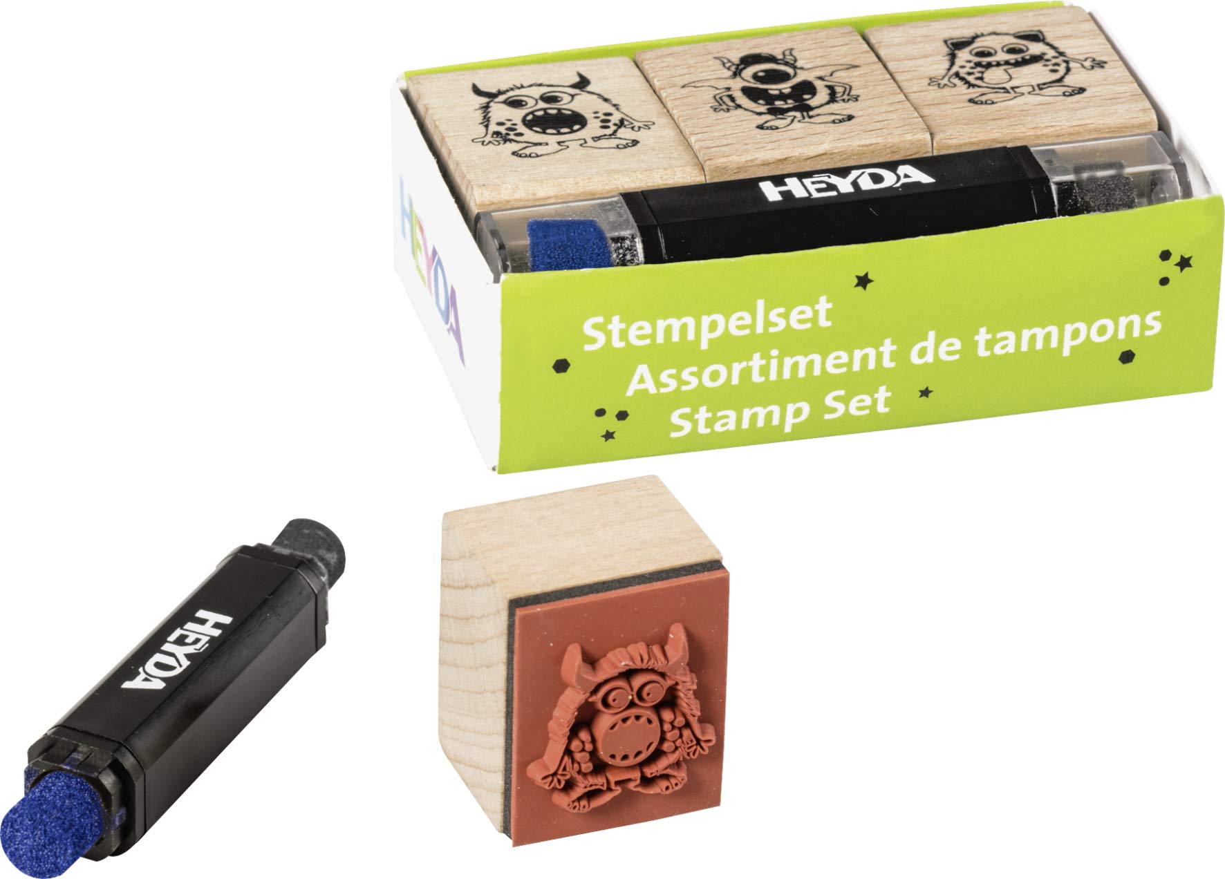 Heyda Stamp Set Stamp Set (Monster)